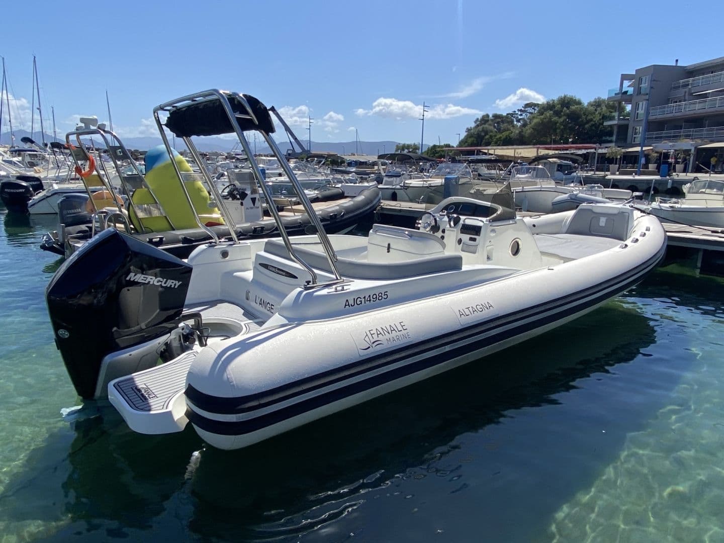 Billet Fanale marine  ALTAGNA 800 (Semi-rigid)