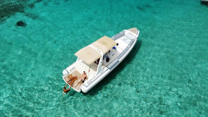 Billet Location de bateau - Cantiere Fundoni Top Marine 1000 (Semi-rigid)