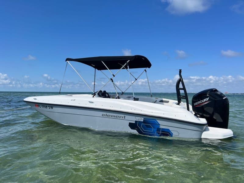 Billet Location de bateau - Bayliner 180 Element XL (Motorboat)