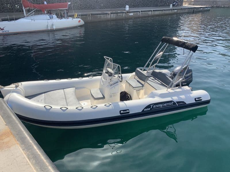 Billet Location de bateau - Capelli Tempest 626 Luxe (Semi-rigid)