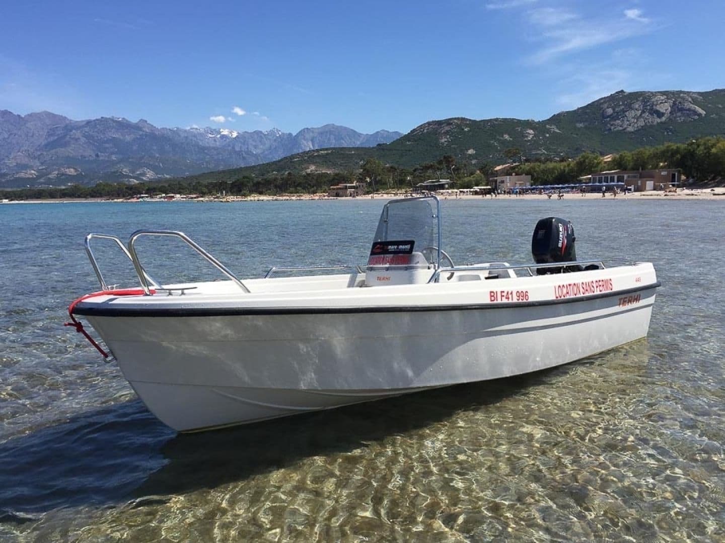 Billet Terhi 445 C (Motorboat)