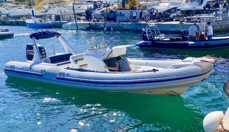 Billet Location de bateau - Lomac 760 IN (Semi-rigid)