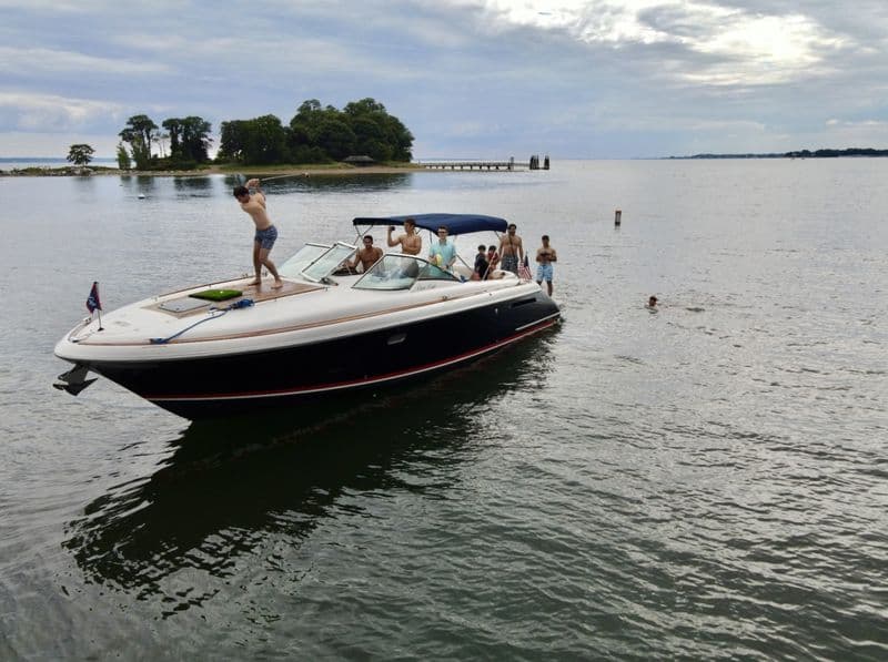 Billet Chris Craft Corsair 36 Usa Edition (Motorboat)