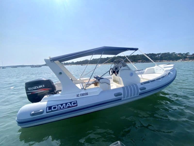 Billet Location de bateau - Lomac 710 IN (Semi-rigid)