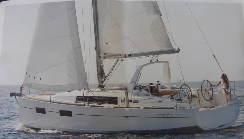 Billet Location de bateau - Bénéteau Oceanis 35 (Sailboat)