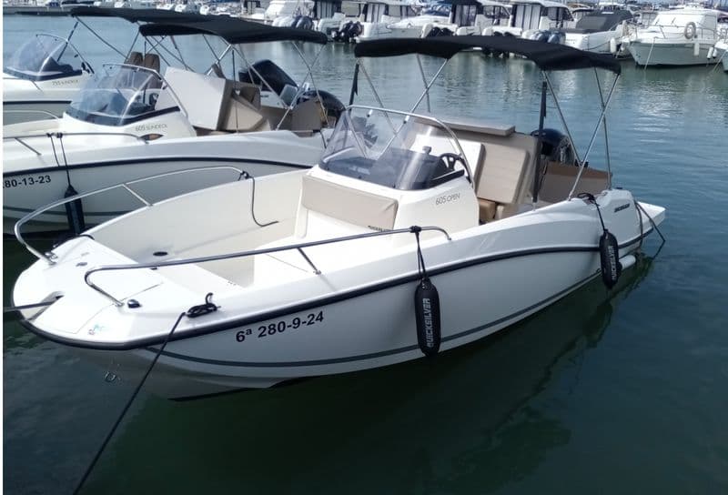 Billet Location de bateau - Quicksilver Activ 605 Open (Motorboat)