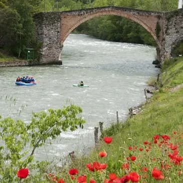 Rafting en Espagne à Collegats (Descente facile à sportive)