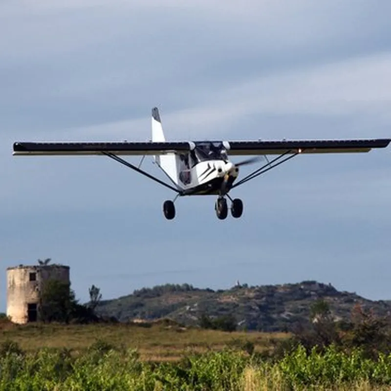 Baptême en ULM Multiaxe au Pont du Gard