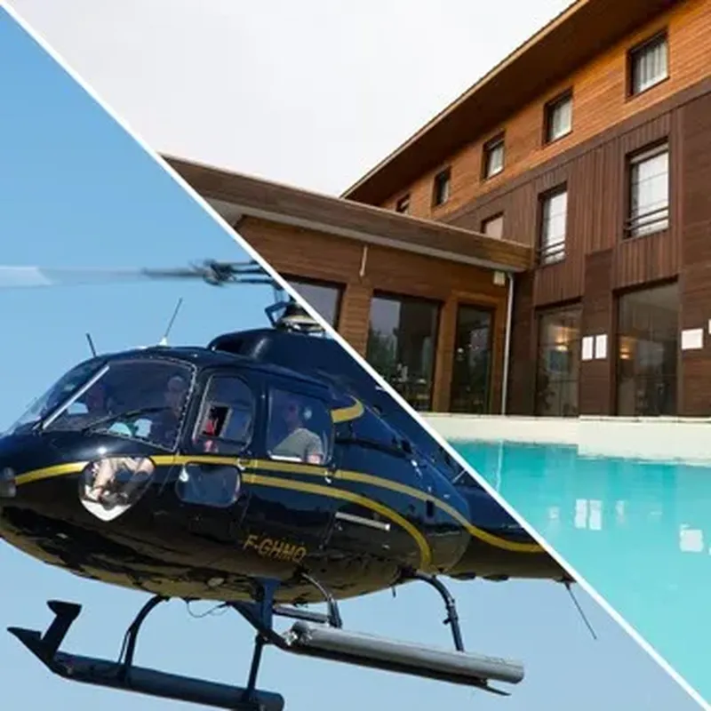 Week-end Survol du Bassin d'Arcachon en Hélicoptère