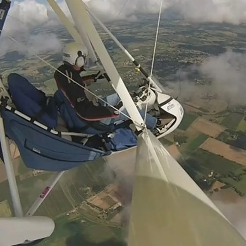 Baptême en ULM Pendulaire près de Toulouse - Vallée du Tarn