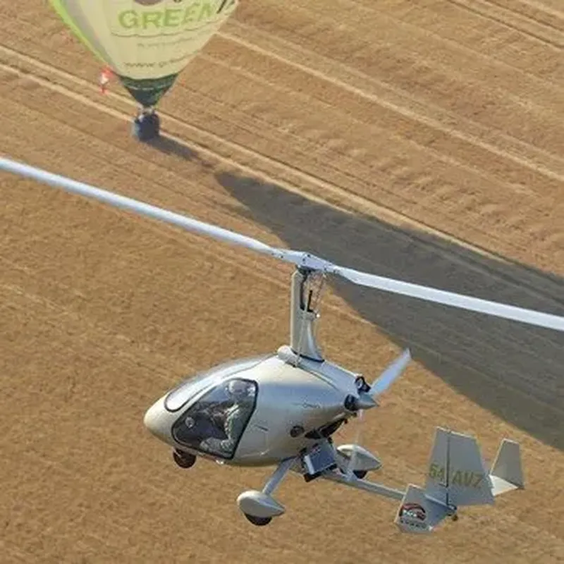 Baptême en ULM Autogire à Nancy