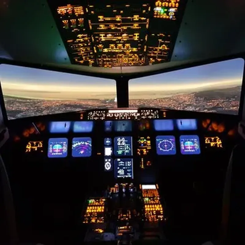 Simulateur de Vol en Avion Airbus A320 au Castellet