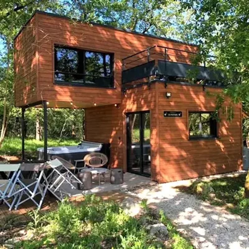Billet Cabane Familiale avec Spa à Jayac au Coeur du Périgord Noir