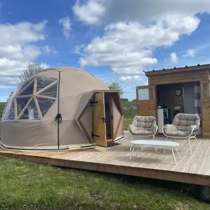 Billet Nuit en Dôme dans les Monts d'Ardèche