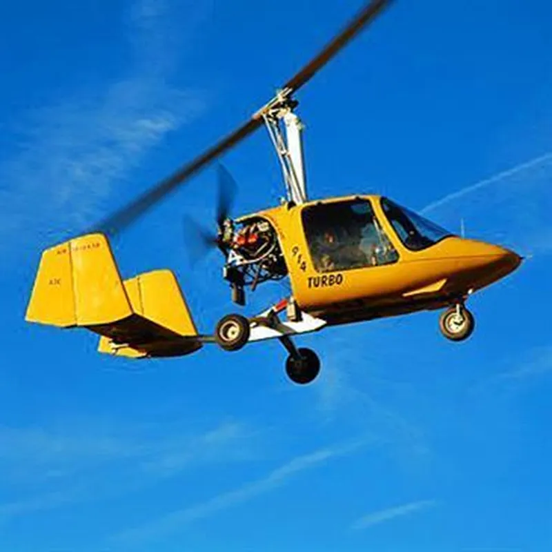 Baptême en ULM Autogire près d'Etretat