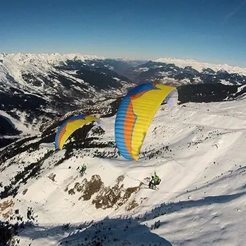 Billet Baptême en Parapente à Ski à Méribel