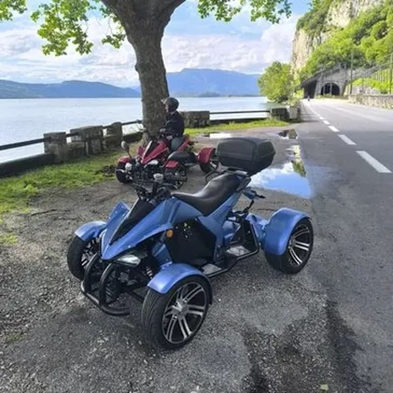 Randonnée en Quad près d'Aix les Bains - Lac du Bourget
