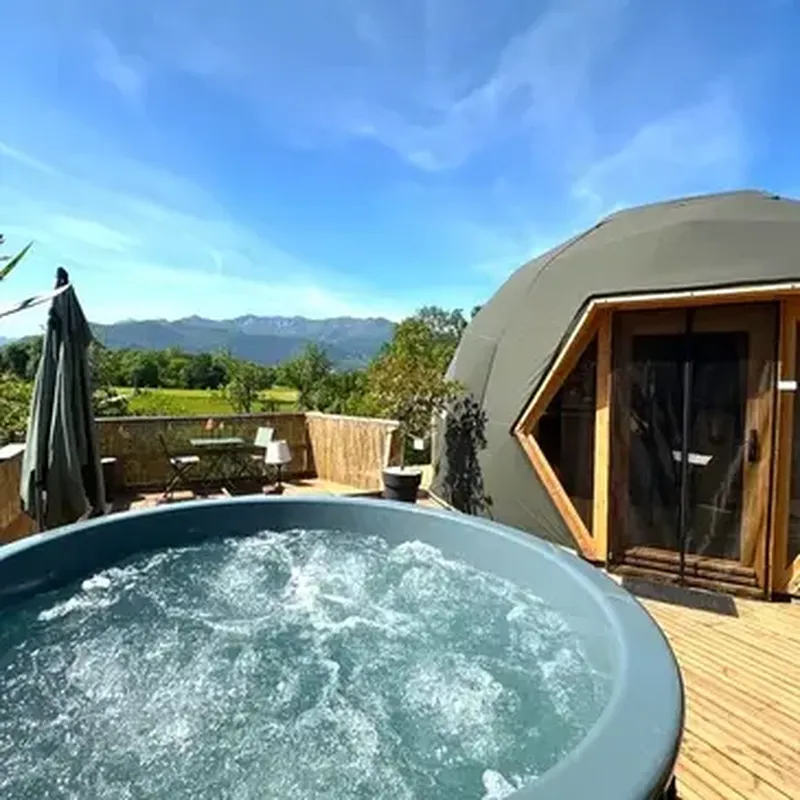 Billet Nuit en Dôme avec Bain Nordique à Asson près de Pau