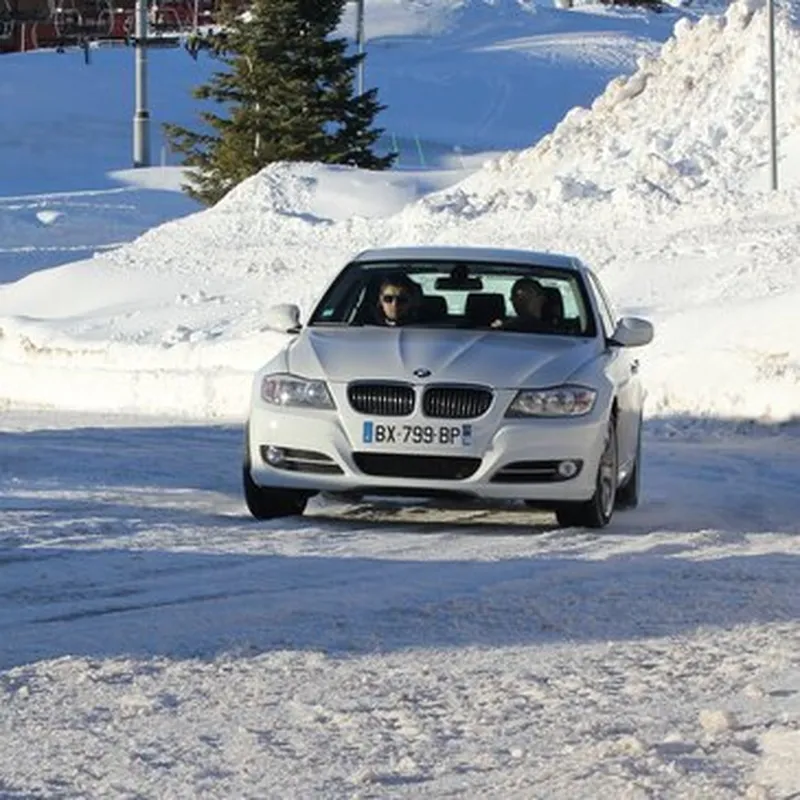Baptême de Pilotage sur Glace à l'Alpe d'Huez