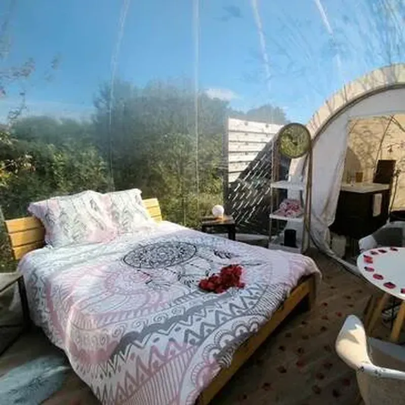 Billet Nuit en Bulle avec Jacuzzi Privatif près de Moissac