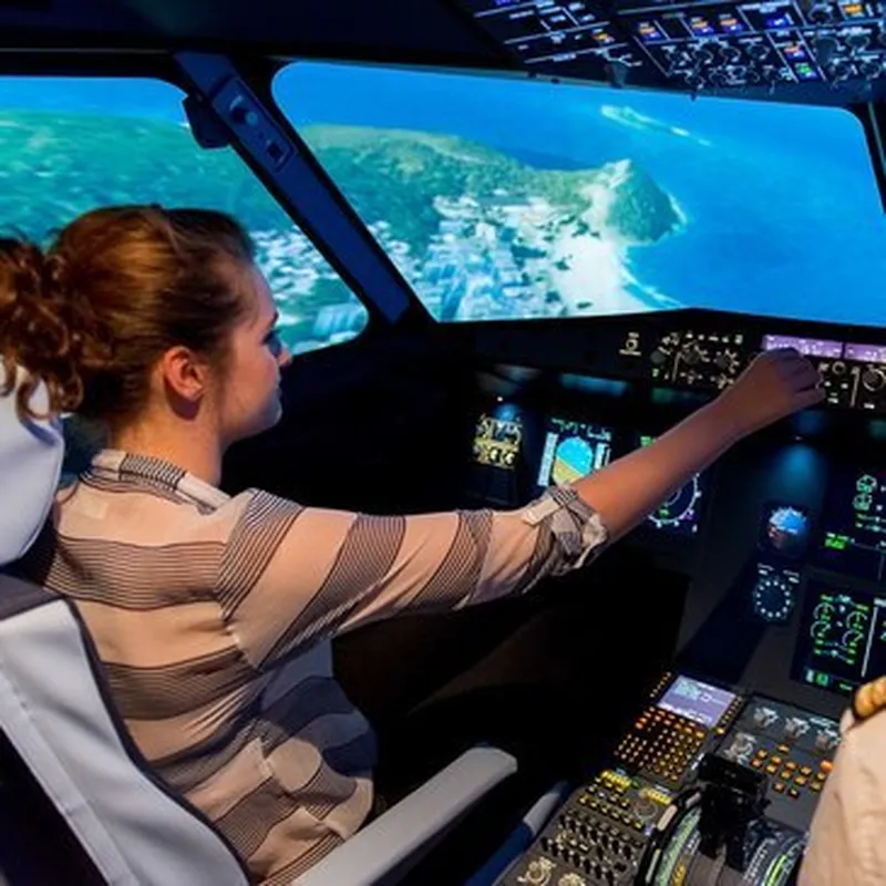 Simulateur de Vol en Avion de Ligne à Aix-en-Provence