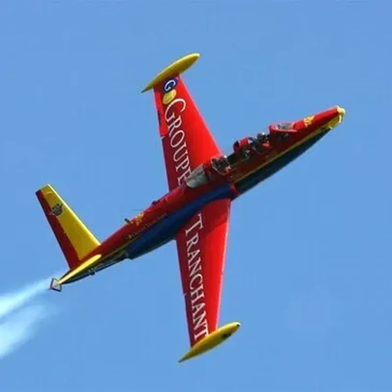 Vol en Avion de Chasse Fouga Magister à Valence
