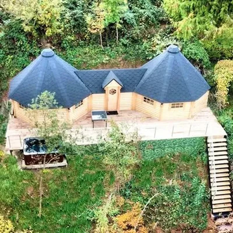 Nuit en Cabane avec Spa Privatif près de Strasbourg