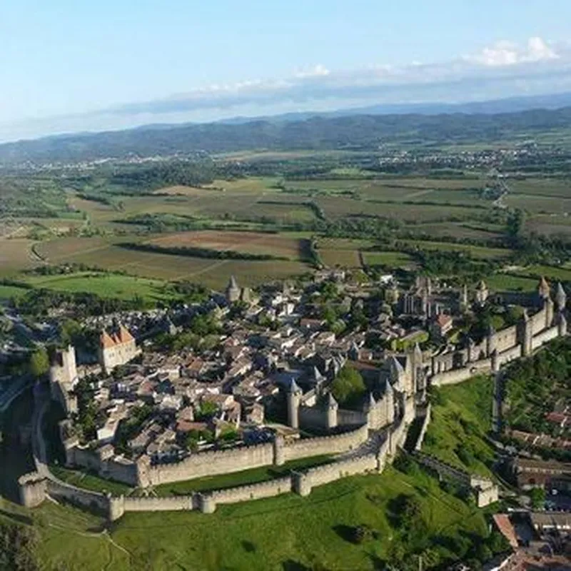 Billet Baptême en Hélicoptère à Carcassonne