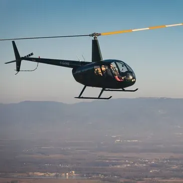 Baptême en Hélicoptère près de Troyes