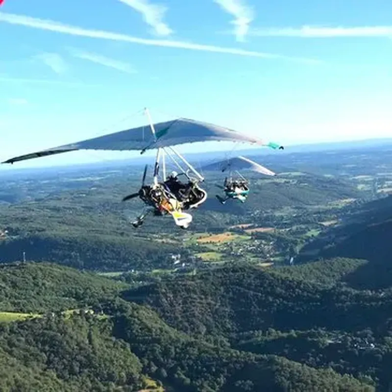 Baptême en ULM Pendulaire à Castanet - Les Gorges de l'Aveyron