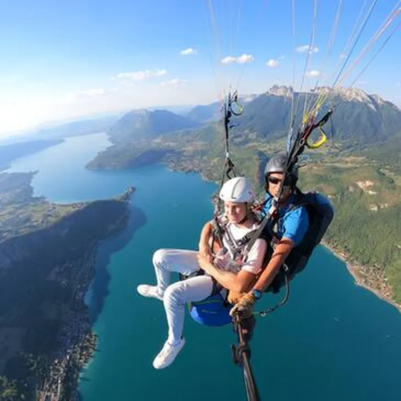 Baptême Sensation en Parapente à Annecy