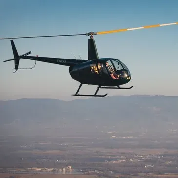 Baptême en Hélicoptère près d'Aix-en-Provence