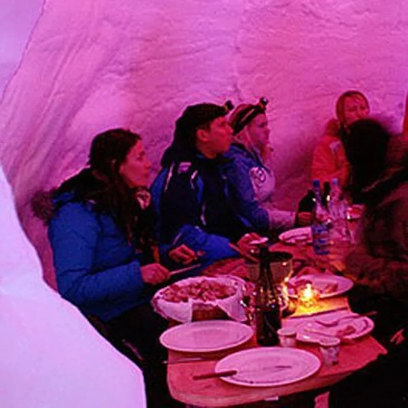 Billet Diner dans un Igloo à Avoriaz