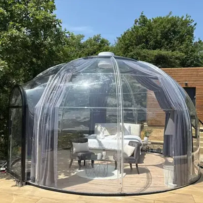 Nuit en Dôme avec Spa à Bathernay près de Valence