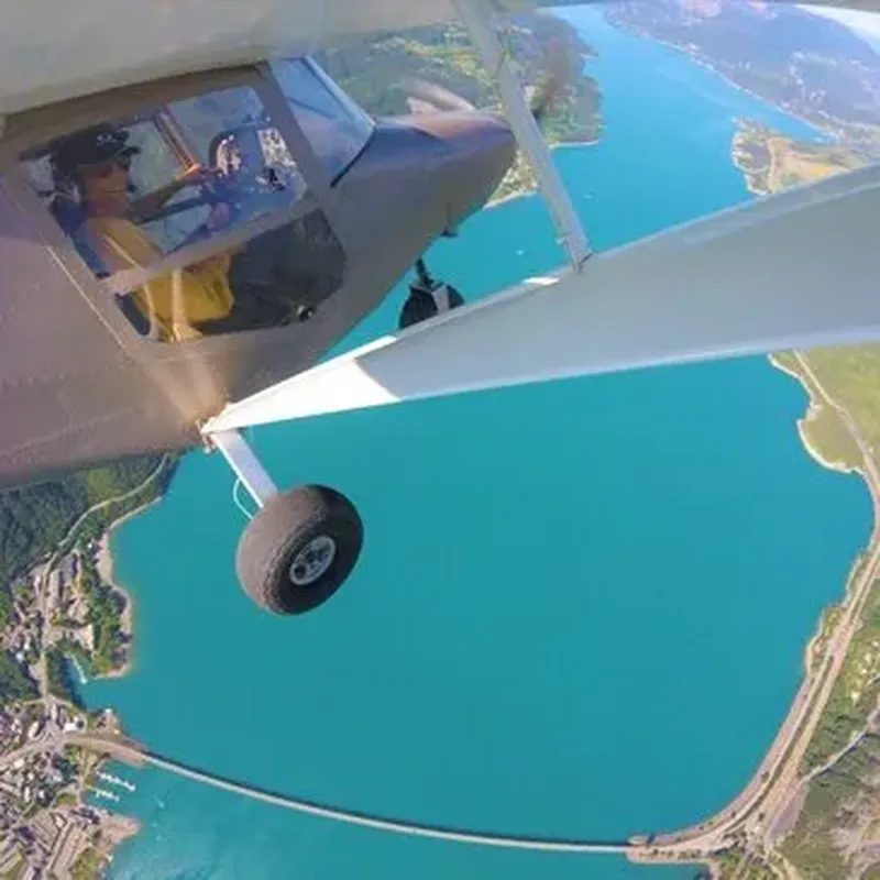 Baptême en ULM Multiaxe à Barcelonnette