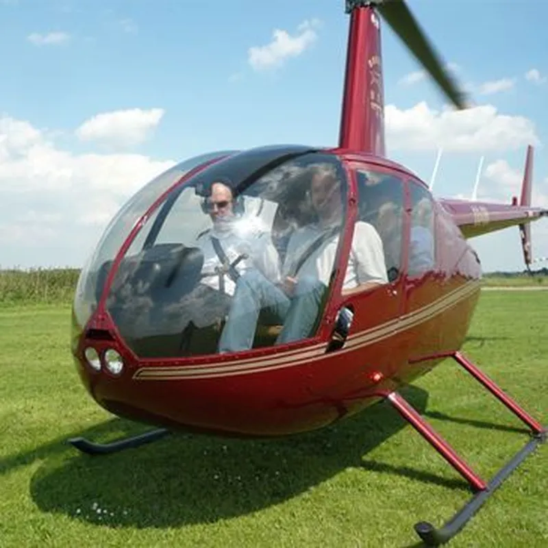 Baptême en Hélicoptère en Belgique près de Lille