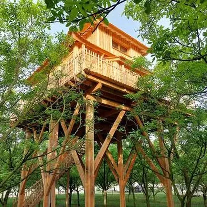 Nuit en Cabane sur Pilotis avec Spa près de Valence