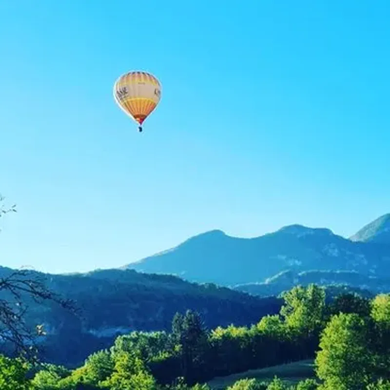 Vol en Montgolfière près d'Aix-les-Bains