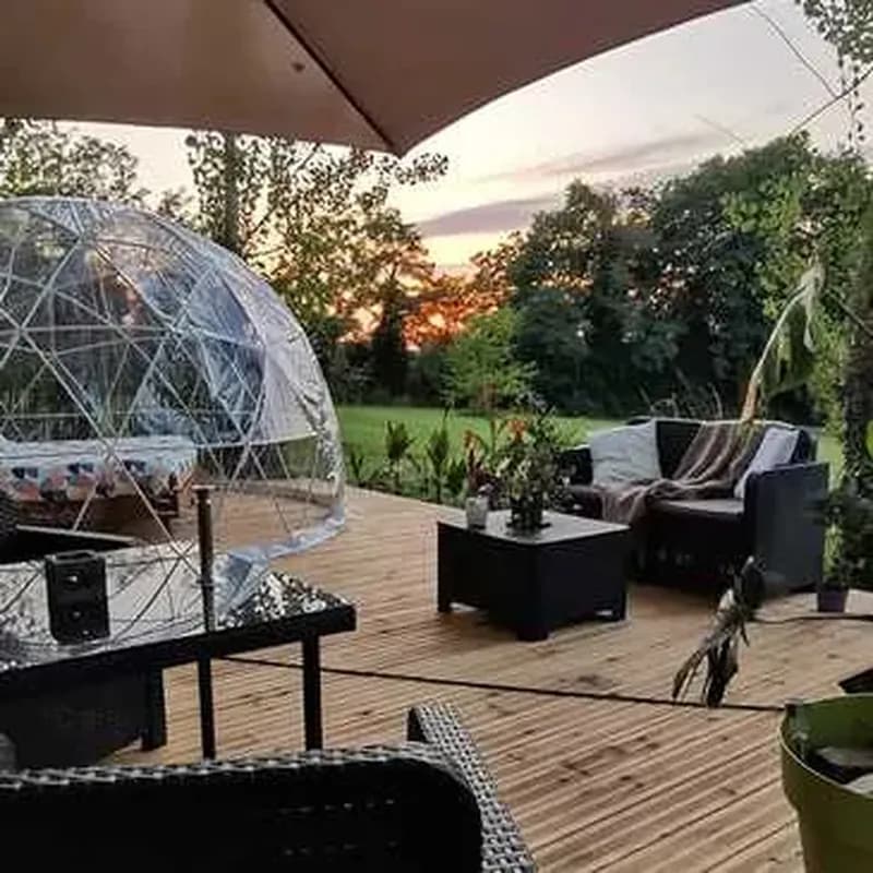 Nuit en Bulle avec Jacuzzi Privatif près de Montauban