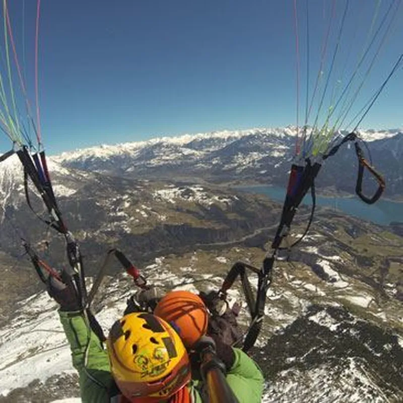 Billet Baptême en Parapente à Réallon en Hiver