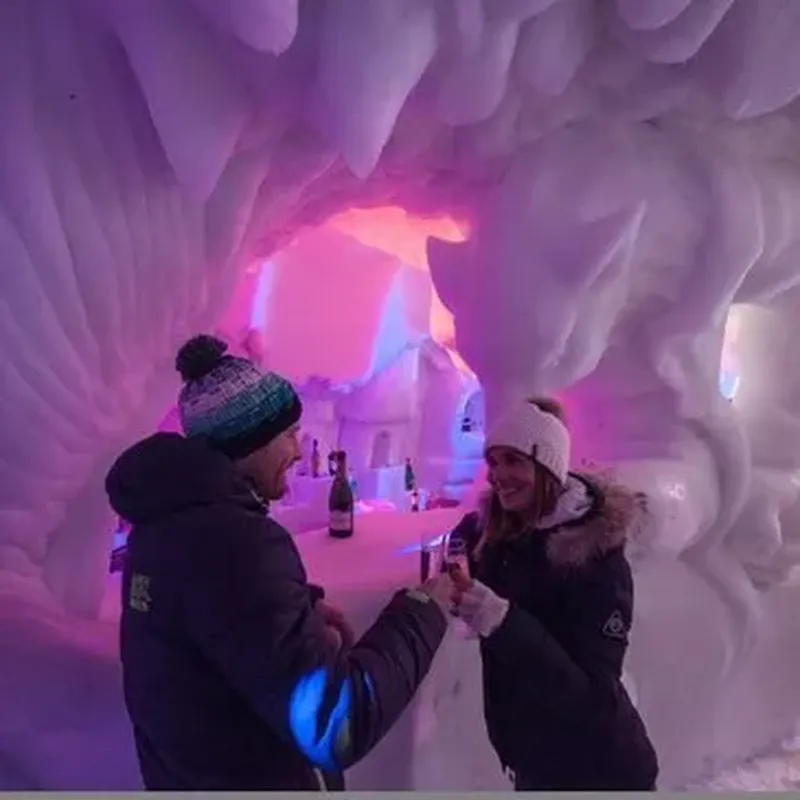 Soirée et Nuit en Igloo à Val Thorens