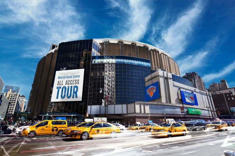 Tournée au Madison Square Garden