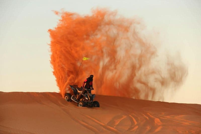 Abu Dhabi : Excursion en quad