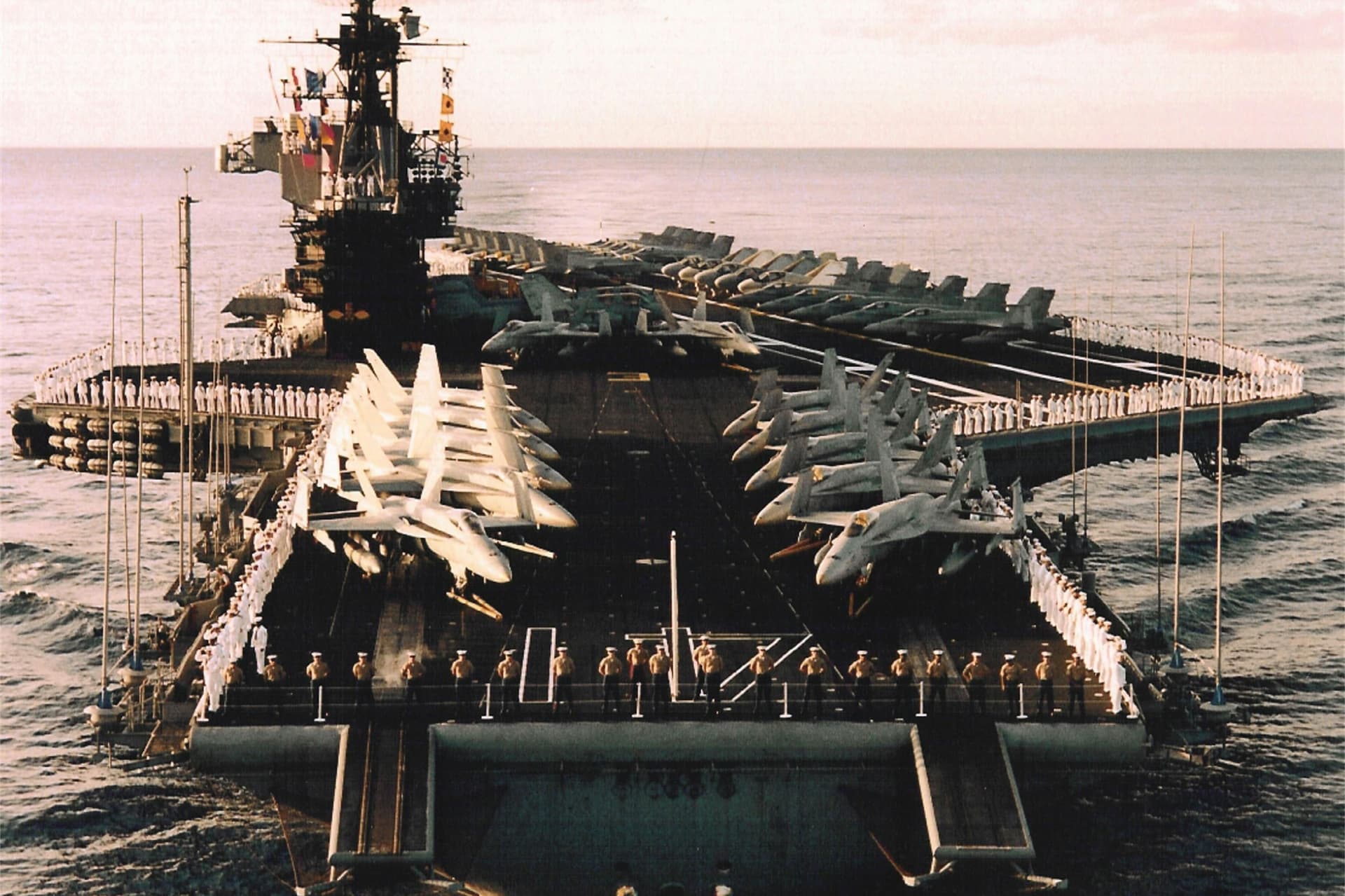 Billet USS Midway Museum : Billet coupe-file