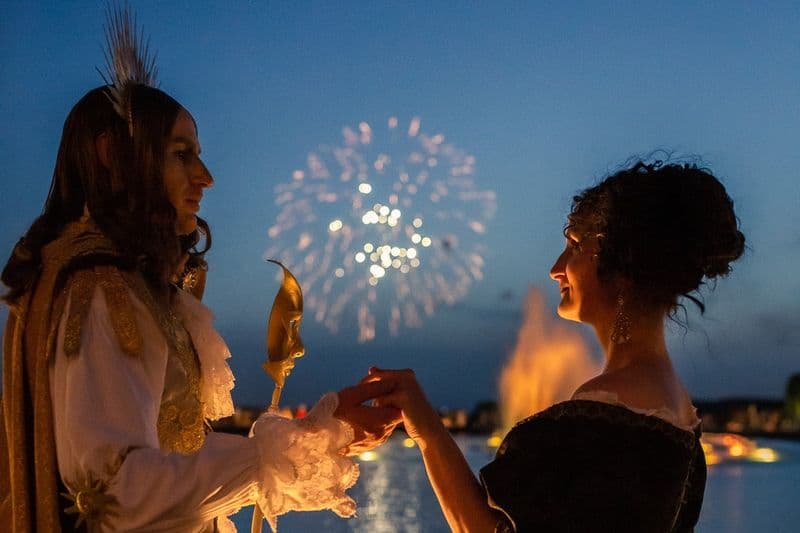 Billet Château de Versailles : Billet pour le spectacle des Grandes Eaux Nocturnes