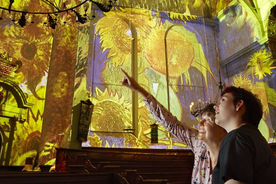 Billet Van Gogh et Rembrandt à Amsterdam : Entrée dans l'expérience immersive