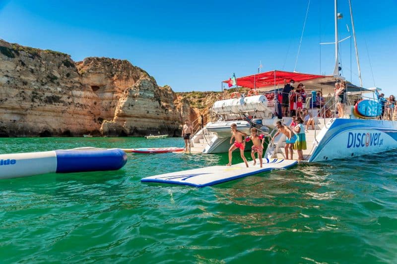 Billet Plages de l'Algarve : Croisière en catamaran d'une demi-journée au départ de Lagos
