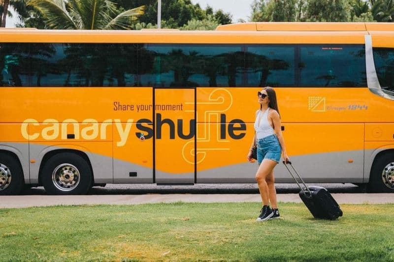 Tenerife : Transfert en bus de l'aéroport sud à Puerto de la Cruz