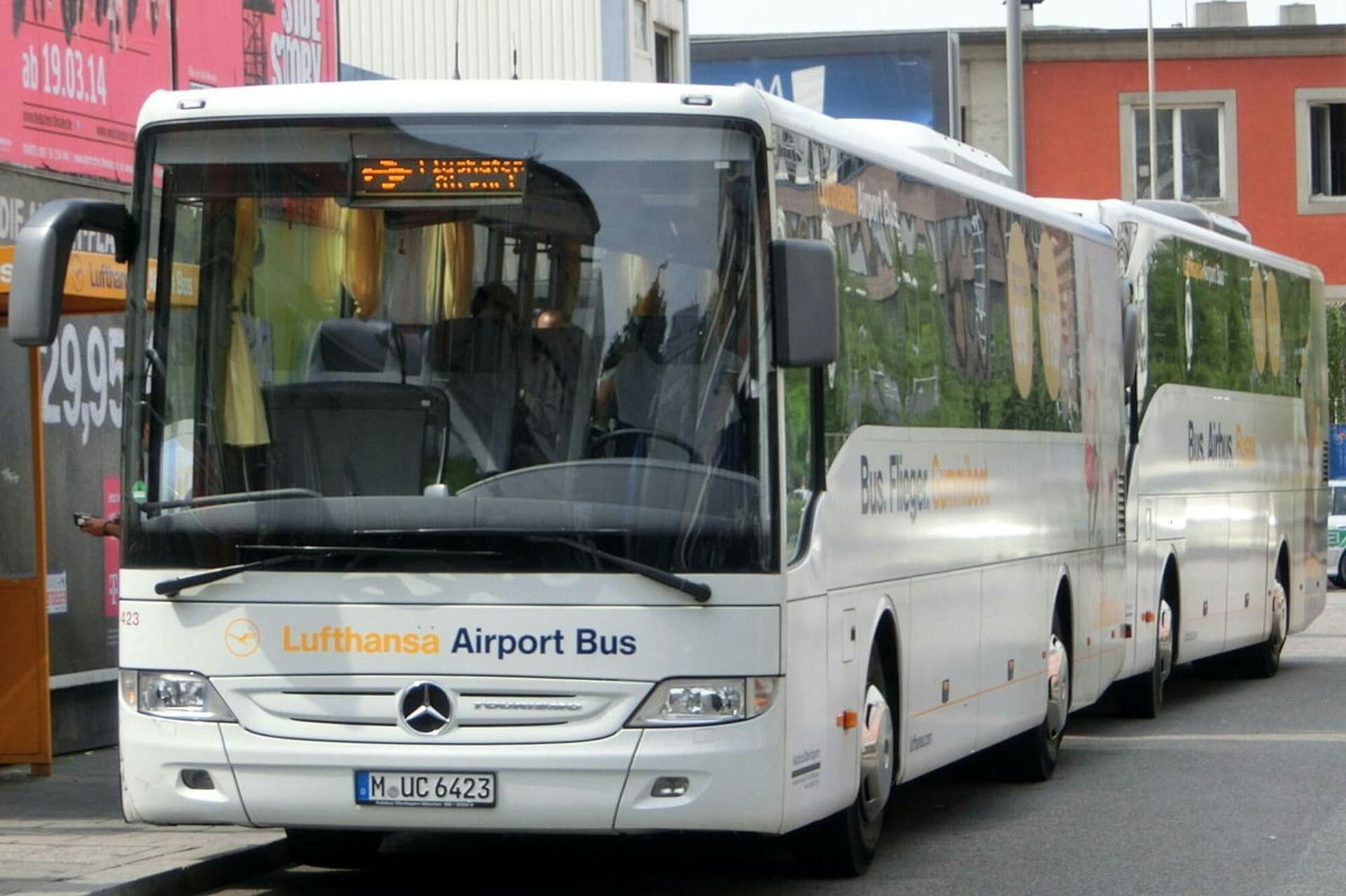 Transferts aéroport Munich : Lufthansa Express Bus One-Way Tickets