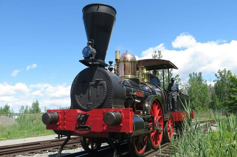 Billet Exporail, Musée ferroviaire canadien : Billet d'entrée